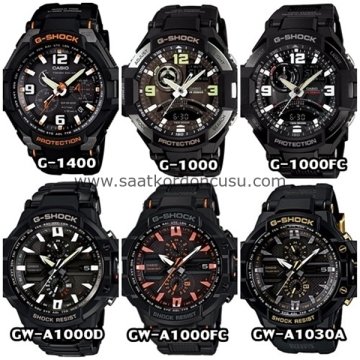 CASİO G SHOCK GA 1000 Orjinal Silikon Kordon