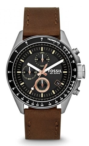 Fossil ch2885 22mm Kahverenk Deri Saat Kordonu