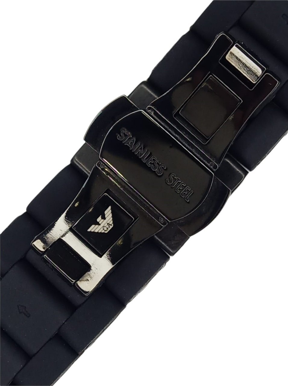 Emporio Armani AR5921 Siyah Silikon Saat Kordonu