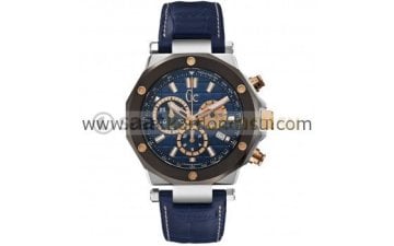 Guess Collection GCx72025g7s Uyumlu Lacivert Deri Kordon