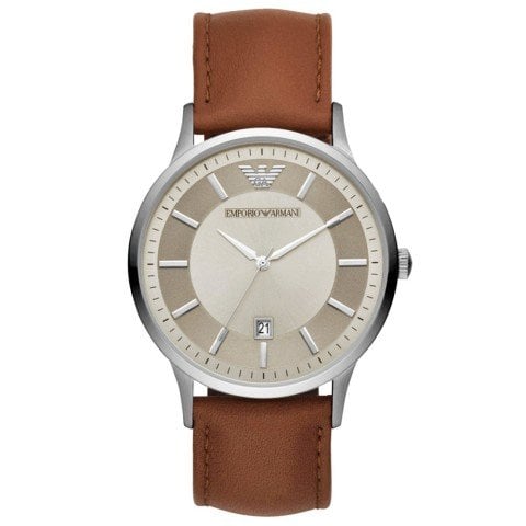 Emporio Armani AR11185 Uyumlu Taba Renk Saat Kordonu