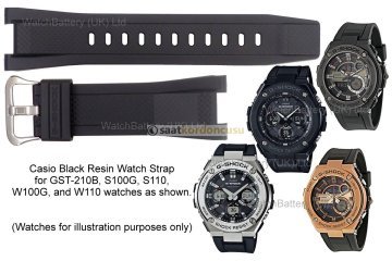 CASIO GST S100G 1A Orjinal Silikon Kordon