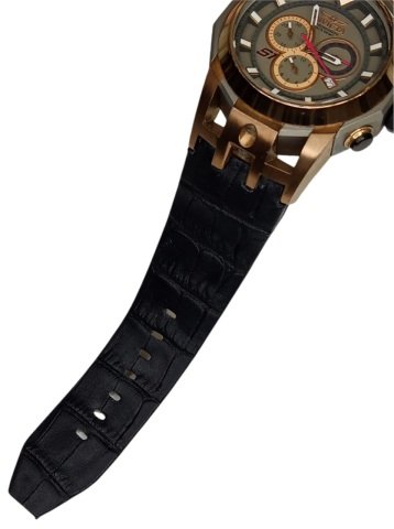 invicta S1 16813 Modeli Özel Yapım Deri Kordon