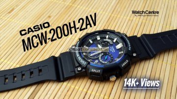 CASIO MCW200 1AV Orjinal Silikon Kordon