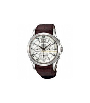 Seiko Premier Spc059p1 Uyumlu Kahverenk Deri Saat Kordonu