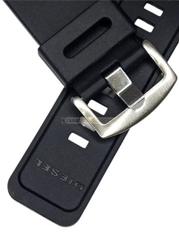 Diesel Dz4165 Siyah Silikon Saat Kordonu